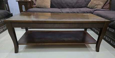 Ghirnatah, Furniture, SAR 50,  Center Table, Solid Wood-Home Center Made Item