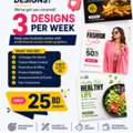 Social Media Designs For Only 25 BD/Month
