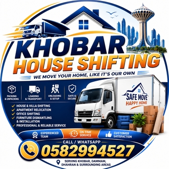 Khobar, Labor/Moving, House Shifting Office Relocation Villa & Apartment Moving Services In Khobar ☎️ 0582994527