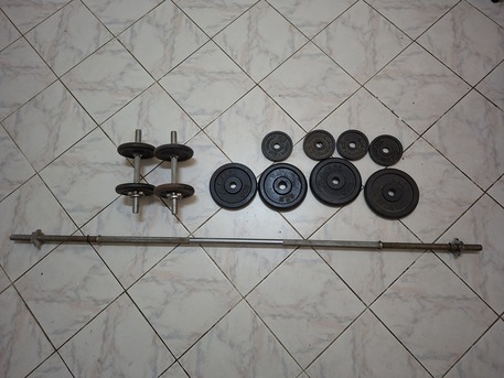 Jeddah, Heavy Equipment, SAR 150,  50 Kg Dumbell Set