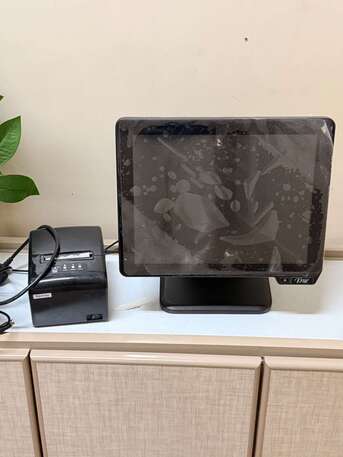 Dammam, Electronics, SAR 350,  Touch Screen Complete Billing Computer System With Billing Machine FOR SALE