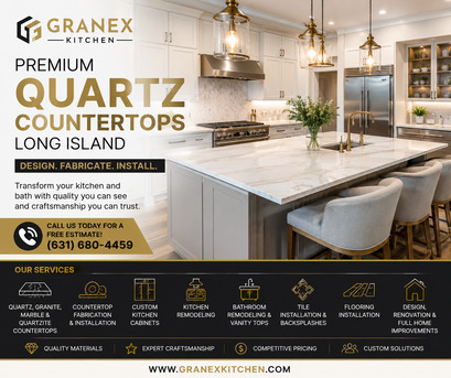 New York, Construction, Quartz Countertops Long Island | Custom Kitchen & Bath Remodeling