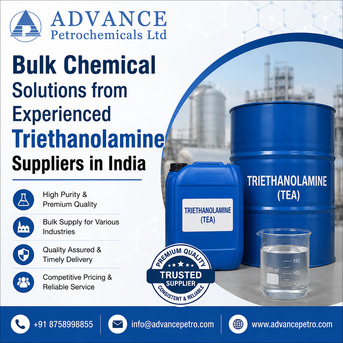 Ahmedabad, Business, Bulk Chemical Solutions From Experienced Triethanolamine Suppliers In India