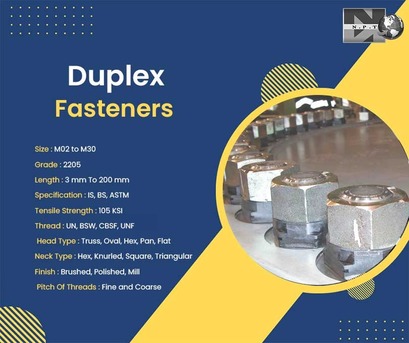 Mumbai, Business, Duplex Fasteners Manufacturers