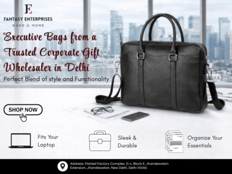 New Delhi, Clothing & Accessories, Executive Bags From A Trusted Corporate Gift Wholesaler In Delhi