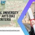 Uttaranchal University Bachelor Of Arts (BA) Eligibility Criteria