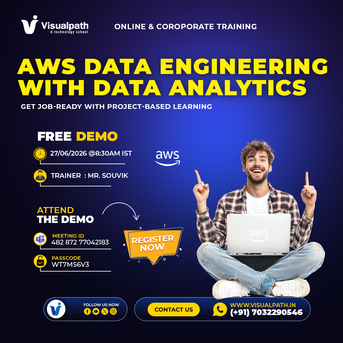 Hyderabad, Lessons Offered, FREE Live Demo: Master AWS Data Engineering Online Training