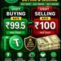 INR 99, USDT Crypto Buying And Selling Services