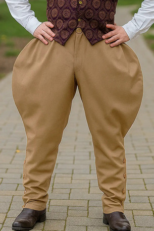 New Delhi, Clothing & Accessories, Usd 48,  Steampunk Trousers For Men | Victorian & Industrial Pants | TudorDressing