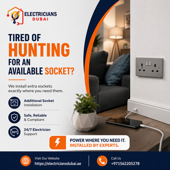 Dubai, Technical, Tired Of Hunting For An Available Socket?