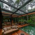 Waterproof Outdoor Glassroom Pergola For Year-Round Comfort