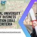 Uttaranchal University Bachelor Of Business Administration (BBA) Eligibility Criteria