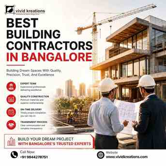 Bangalore, Construction, Best Building Contractors In Bangalore