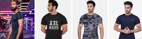 Mumbai, Clothing & Accessories, INR 500,  Online Gym Mens T Shirts & Compression Tshirt In India