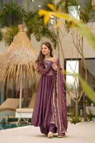 Jaipur, Clothing & Accessories, INR 3000,  Buy ZenAlyaa Black Floral Designer Rayon Fit & Flare Maxi Gown Dress Online