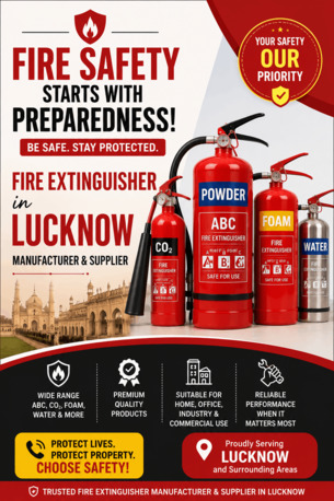 Lucknow, Materials, Buy Fire Extinguishers In Lucknow &ndash; Leading Supplier Of Fire Safety Equipment For Home, Of