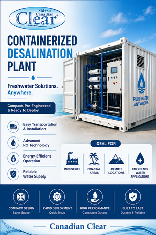 Mumbai, Industrial Machinery, Containerized Desalination Plant