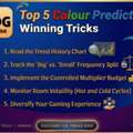 Top 5 Colour Prediction Winning Tricks For BDG Win