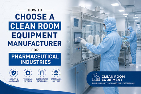 Ahmedabad, Business, How To Choose A Clean Room Equipment Manufacturer For Pharmaceutical Industries