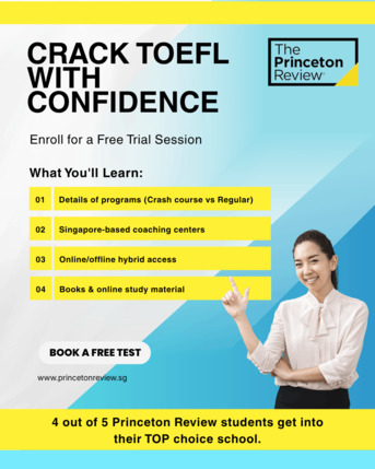 Singapore, Lessons Offered, Singapore TOEFL Test Preparation