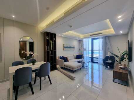 Amwaj Islands, Apartments, Flats, Houses & Villas, BHD 350/month,  Furnished,  1 BR,  70 Sq. Meter,  Lagoon View 1 BR FF Apartment With Balcony Amwaj Island