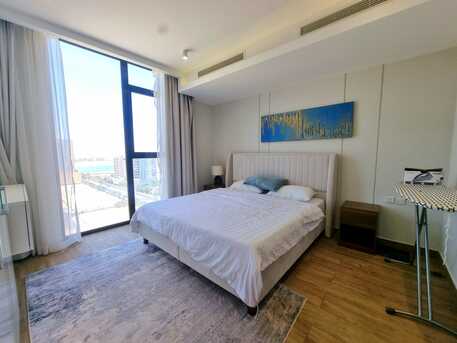 Amwaj Islands, Apartments, Flats, Houses & Villas, BHD 350/month,  Furnished,  1 BR,  70 Sq. Meter,  Lagoon View 1 BR FF Apartment With Balcony Amwaj Island