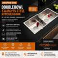 INR 37590,  Modern Stainless Steel Kitchen Sink For Everyday Convenience