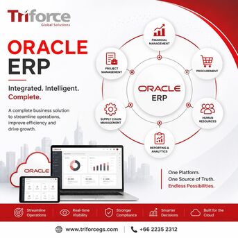 Bangkok, Business, Oracle ERP: Streamline Business Operations With A Smarter Cloud Solution