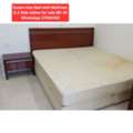 BHD 40,  ✅️ Queen Size Bed & Mattress + 2 Side Tables For Sale In Good Condition With Delivery