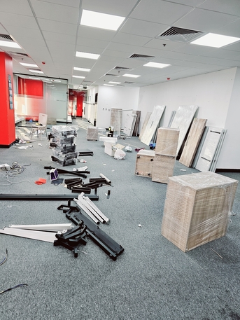 Dammam, Construction, Office Relocation