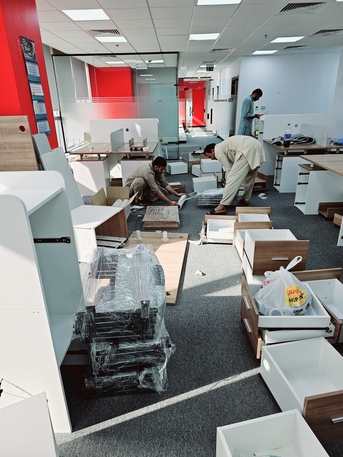 Dammam, Construction, Office Relocation
