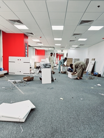 Dammam, Construction, Office Relocation