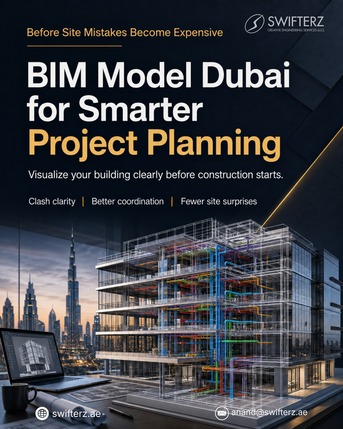 Dubai, Construction, BIM Model Dubai | Smart Project Planning & Clash Detection Services