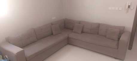 Riyadh, Furniture, SAR 350,  L SHAPE SOFA  8  SEATS