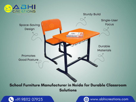 New Delhi, Furniture, School Furniture Manufacturer In Noida For Durable Classroom Solutions
