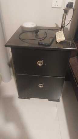 Riyadh, Furniture, SAR 400,  BED ROOM KING SIZE WITH TURKISH MATTRESS AND BIG CABINET AND SIDE CABINET AND MIRROR