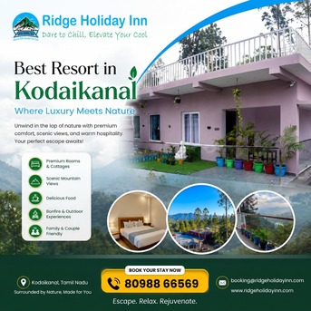 Mumbai, Travel, Luxury Nature Resort In Kodaikanal With Scenic Valley Views