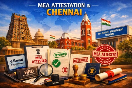 Chennai, Legal, MEA Attestation In Chennai