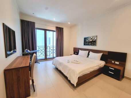 Amwaj Islands, Apartments, Flats, Houses & Villas, BHD 350/month,  Furnished,  1 BR,  70 Sq. Meter,  Pet Friendly-1 BR FF Apartment With Balcony/WIFI/Housekeeping