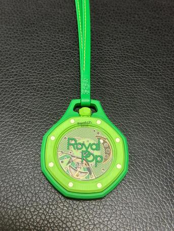 Sulai, Watches, SAR 7000,  AP SWATCH Royal Pop Green Eight أوديمار بيغيه سواتش رويال بوب غرين 