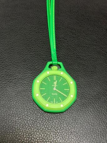 Sulai, Watches, SAR 7000,  AP SWATCH Royal Pop Green Eight أوديمار بيغيه سواتش رويال بوب غرين 