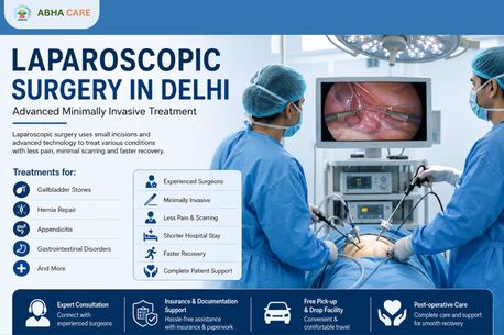 New Delhi, Health, Laparoscopic Surgery In Delhi &ndash; Advanced Minimally Invasive Treatment | Abha Care