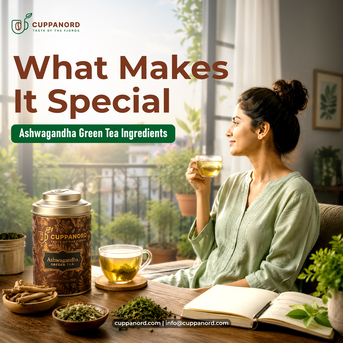 Noida, Business, Ashwagandha Green Tea Ingredients: Discover The Power Of Herbal Goodness