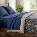 INR 1499,  Double Bed Sheet &ndash; Cotton, Comfortable & Long-Lasting | TheIndiGlobal