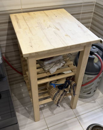 Al Sulaymaniyyah, Furniture, SAR 120,  IKEA BEKVÄM Kitchen Trolley - Very Good Condition