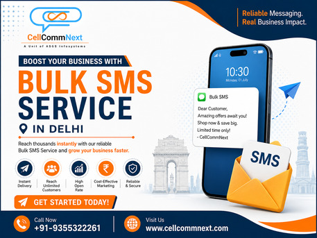 New Delhi, Legal, Top 10 Bulk SMS Service Provider In India | CellCommNext