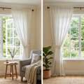 INR 1899,  Cotton Curtains &ndash; Light Filtering, Washable & Long-Lasting | Theindiglobal