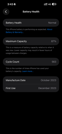 Riyadh, Mobile Phones, SAR 3000,  Iphone 15 Pro Max 512GB 87%BH