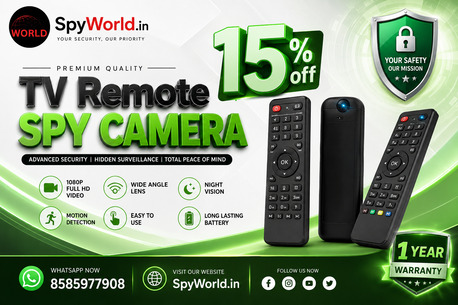 New Delhi, Electronics, INR 3650,  Best TV Remote Spy Camera Shop In Kalkaji &ndash; 8585977908 &ndash; Spy World