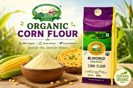 Mumbai, Food, INR 68,  Organic Corn Flour For Healthy Everyday Cooking